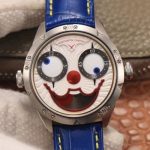 高仿俄罗斯小丑Clown系列V3S TW厂蓝眼睛真功能快调月相同步原版