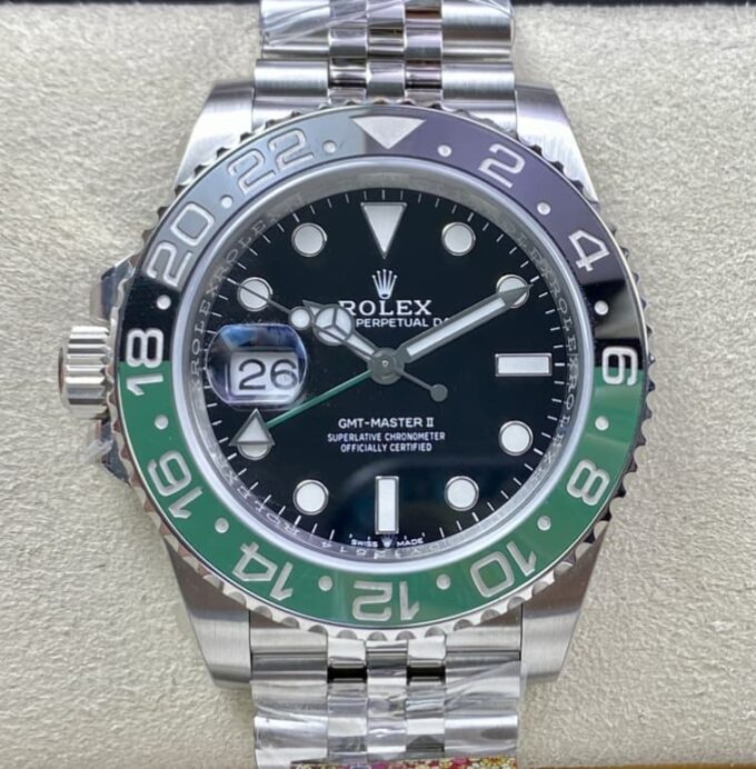 C厂劳力士Rolex m126720vtnr-0002,高仿劳力士Rolex格林尼治型II GMT Master m126720vtnr-0002价格及图片-太古汇表业复刻手表商城
