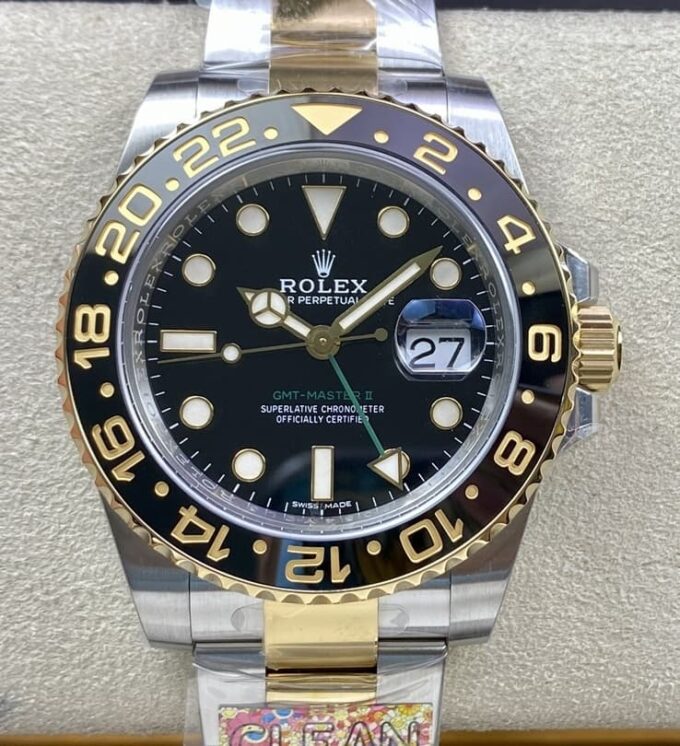 C厂劳力士Rolex 116713-LN-78203,高仿劳力士Rolex格林尼治型II GMT Master 116713-LN-78203价格及图片-太古汇表业复刻手表商城