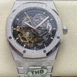 THB厂爱彼AP 15407BC.GG.1224BC.01,高仿爱彼AP皇家橡树Royal Oak 15407BC.GG.1224BC.01价格及图片-太古汇表业复刻手表商城