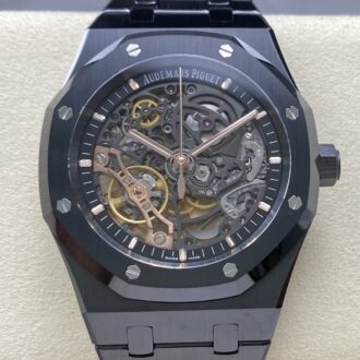 THB厂爱彼Audemars Piguet 15416CE.OO.1225CE.01,高仿爱彼Audemars Piguet皇家橡树Royal Oak 15416CE.OO.1225CE.01镂空表盘价格及图片-太古汇表业复刻手表商城
