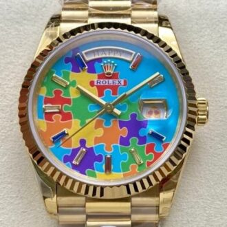 8+厂劳力士Rolex m128238-0106, 高仿劳力士Rolex星期日历型DayDate m128238-0106价格及图片-太古汇表业复刻手表商城