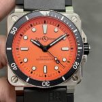 BR厂柏莱士Bell & Ross BR0392-D-O-ST-SRB, 高仿柏莱士Bell & Ross INSTRUMENTS BR0392-D-O-ST-SRB价格及图片-太古汇表业复刻手表商城