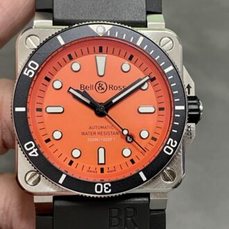 BR厂柏莱士Bell & Ross BR0392-D-O-ST-SRB, 高仿柏莱士Bell & Ross INSTRUMENTS BR0392-D-O-ST-SRB价格及图片-太古汇表业复刻手表商城