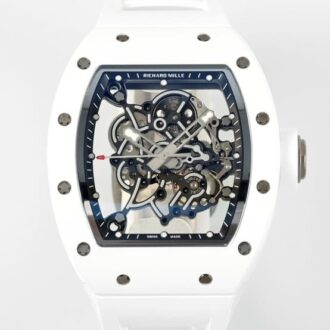 ZF厂理查德·米勒Richard Mille RM055白色表壳,高仿理查德·米勒Richard Mille RM055价格及图片-太古汇表业复刻手表商城