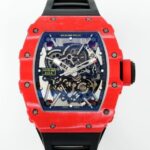 ZF厂理查德·米勒Richard Mille RM035红色表壳,高仿理查德·米勒Richard Mille RM035价格及图片-太古汇表业复刻手表商城