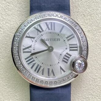 DR厂卡地亚Cartier W4BL0002,高仿卡地亚Cartier蓝气球Balloon Bleu W4BL0002价格及图片-太古汇表业复刻手表商城