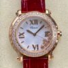 YF厂萧邦Chopard 277473-5009 ,高仿萧邦Chopard HAPPY DIAMONDS 277473-5009价格及图片-太古汇表业复刻手表商城