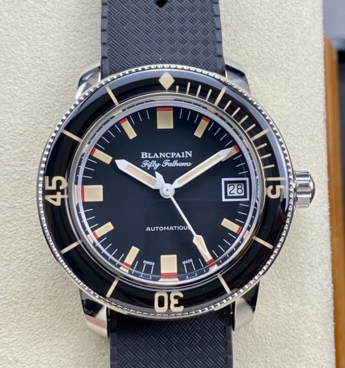 TW厂宝珀Blancpain 5008B-1130-B52A,高仿宝珀Blancpain五十噚Fifty Fathoms 5008B-1130-B52A价格及图片-太古汇表业复刻手表商城