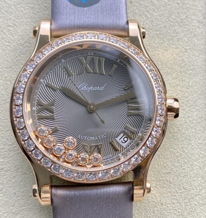 YF厂萧邦Chopard 274808-5014,高仿萧邦Chopard HAPPY SPORT 274808-5014价格及图片-太古汇表业复刻手表商城