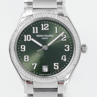 PPF厂百达翡丽Patek Philippe 7300-1200A-011黑色表盘,高仿百达翡丽Patek Philippe TWENTY~4 7300-1200A-011价格及图片-太古汇表业复刻手表商城