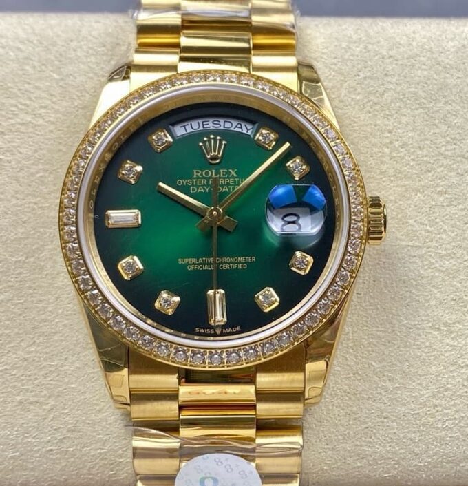 8+厂劳力士Rolex m128348rbr-0035, 高仿劳力士Rolex 星期日历型 DayDate m128348rbr-0035价格及图片-太古汇表业复刻手表商城