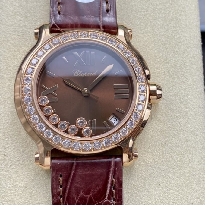 YF厂萧邦Chopard 277473-5008,高仿萧邦Chopard快乐体育Happy Sports 277473-5008价格及图片-太古汇表业复刻手表商城