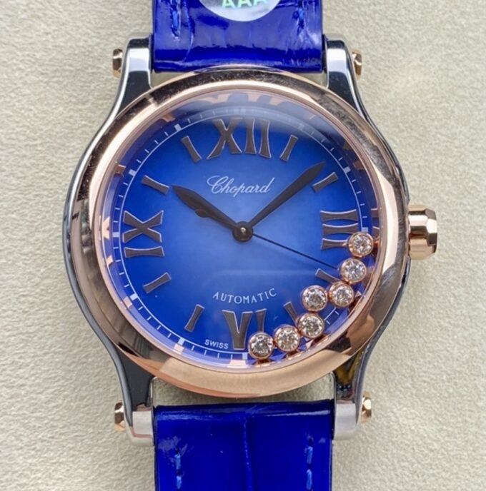 YF厂萧邦Chopard 278578-6003,高仿萧邦Chopard快乐体育Happy Sports 278578-6003价格及图片-太古汇表业复刻手表商城