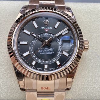 N厂劳力士Rolex m326935-0007,高仿劳力士Rolex纵航者Sky-Dweller m326935-0007价格及图片-太古汇表业复刻手表商城