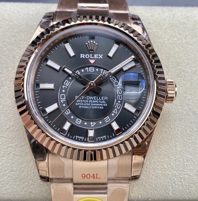 N厂劳力士Rolex m326935-0007,高仿劳力士Rolex纵航者Sky-Dweller m326935-0007价格及图片-太古汇表业复刻手表商城