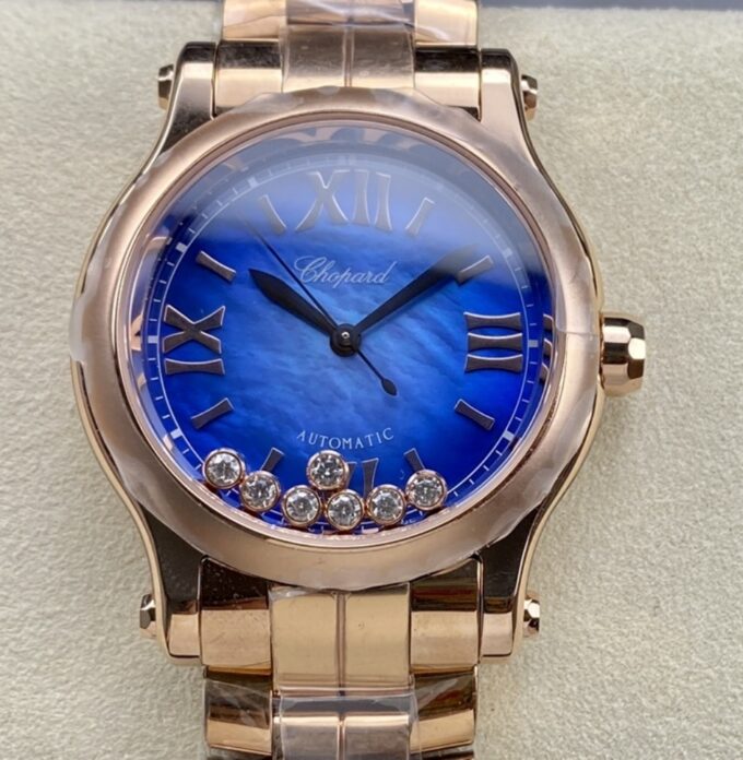 YF厂萧邦Chopard 27857-6005,高仿萧邦Chopard快乐体育Happy Sports 27857-6005价格及图片-太古汇表业复刻手表商城