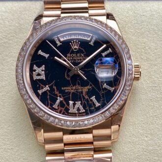 8+厂劳力士Rolex m128395tbr-0010,高仿劳力士Rolex星期日历型Day-Date m128395tbr-0010价格及图片-太古汇表业复刻手表商