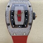 BBA厂理查德·米勒 Richard Mille RM 07-01 红色表带,高仿理查德·米勒 Richard Mille RM 07-01价格及图片-太古汇表业复刻手表商城