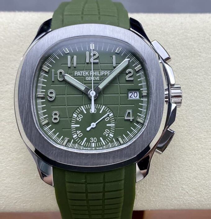 GR厂百达翡丽Patek Philippe 5968G-010,高仿百达翡丽Patek Philippe AQUANAUT 5968G-010价格及图片-太古汇表业复刻手表商城