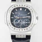 PPF厂百达翡丽Patek Philippe 5724G-001,高仿百达翡丽Patek Philippe运动优雅Nautilus 5724G-001价格及图片-太古汇表业复刻手表商城