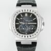 PPF厂百达翡丽Patek Philippe 5722G-001,高仿百达翡丽Patek Philippe运动优雅Nautilus 5722G-001价格及图片-太古汇表业复刻手表商城