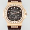 PPF厂百达翡丽Patek Philippe 5724R-001,高仿百达翡丽Patek Philippe运动优雅Nautilus 5724R-001价格及图片-太古汇表业复刻手表商城
